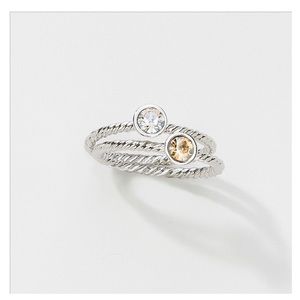 Touchstone Crystal Trinket Rings.